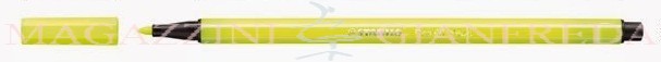 STABILO Pen 68 - pennarello punta media giallo fluorescente
